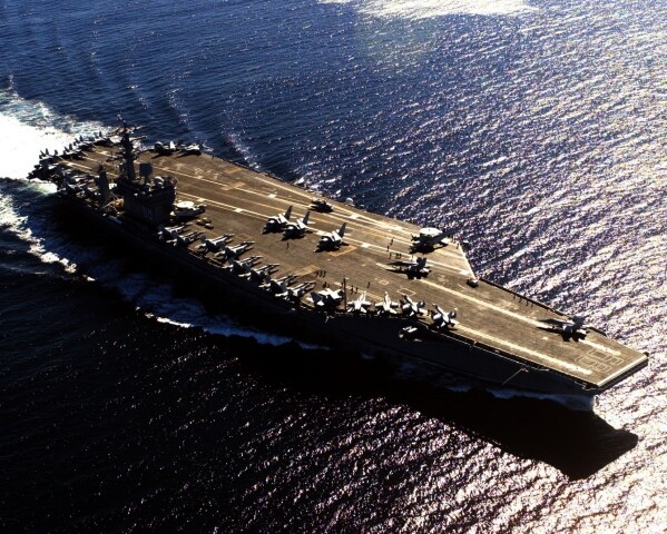 New Photo: U.S. Navy Warship USS NIMITZ Aircraft Supercarrier, Canada – 6 Sizes!