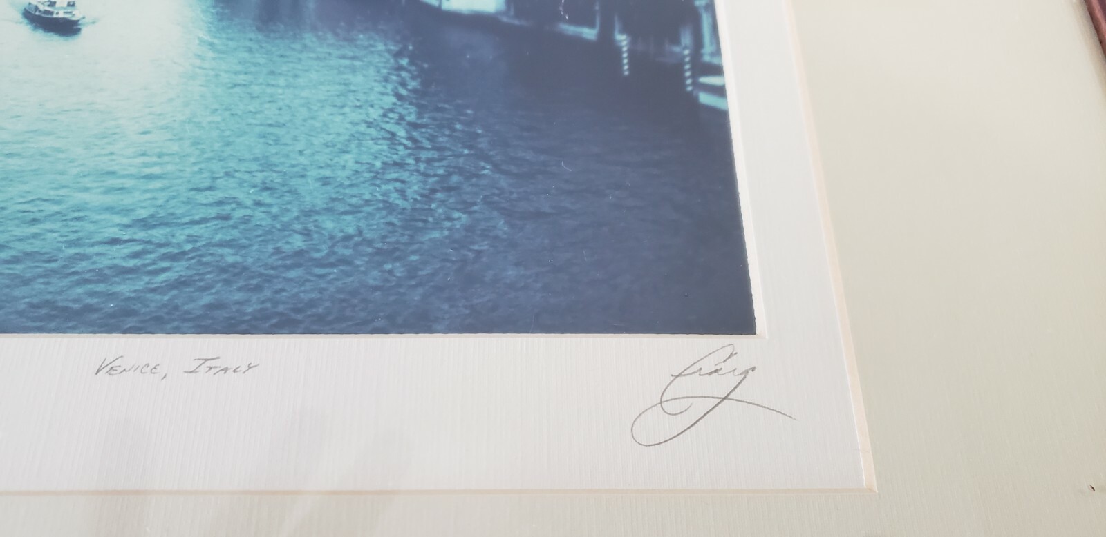 Venice Italy Vintage Photo Dennis Craig Rosen Ltd Edition 185/350 Artist Signed