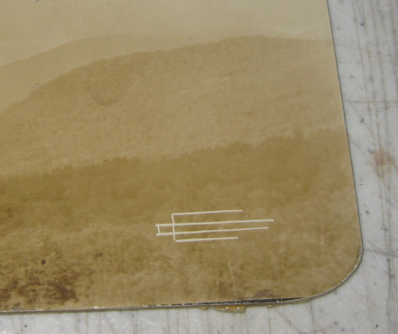 ANTIQUE *CLIFTON CHURCH* VIEW FROM EAGLE MOUNTAIN HOUSE WHITE MOUNTAINS NH PHOTO