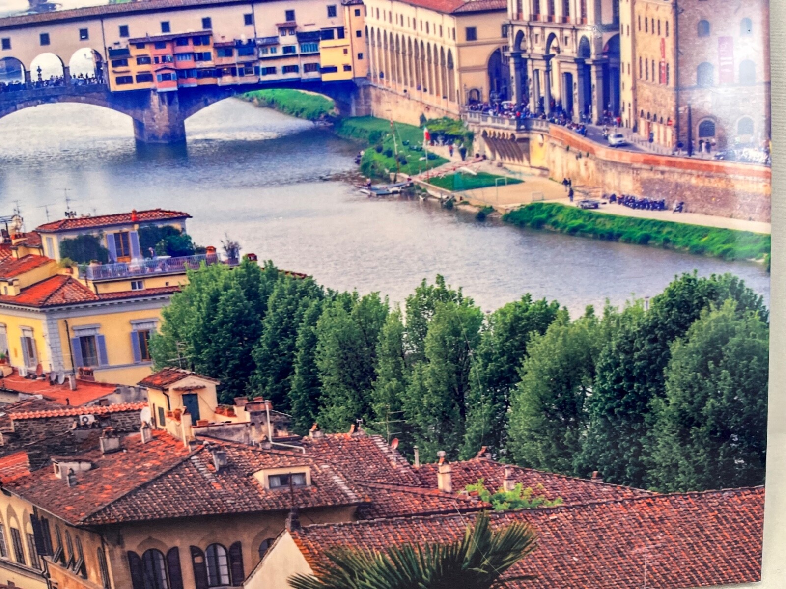 Florence Italy Photograph Picture on Ceramic Tile 10” x 8” by David Stern