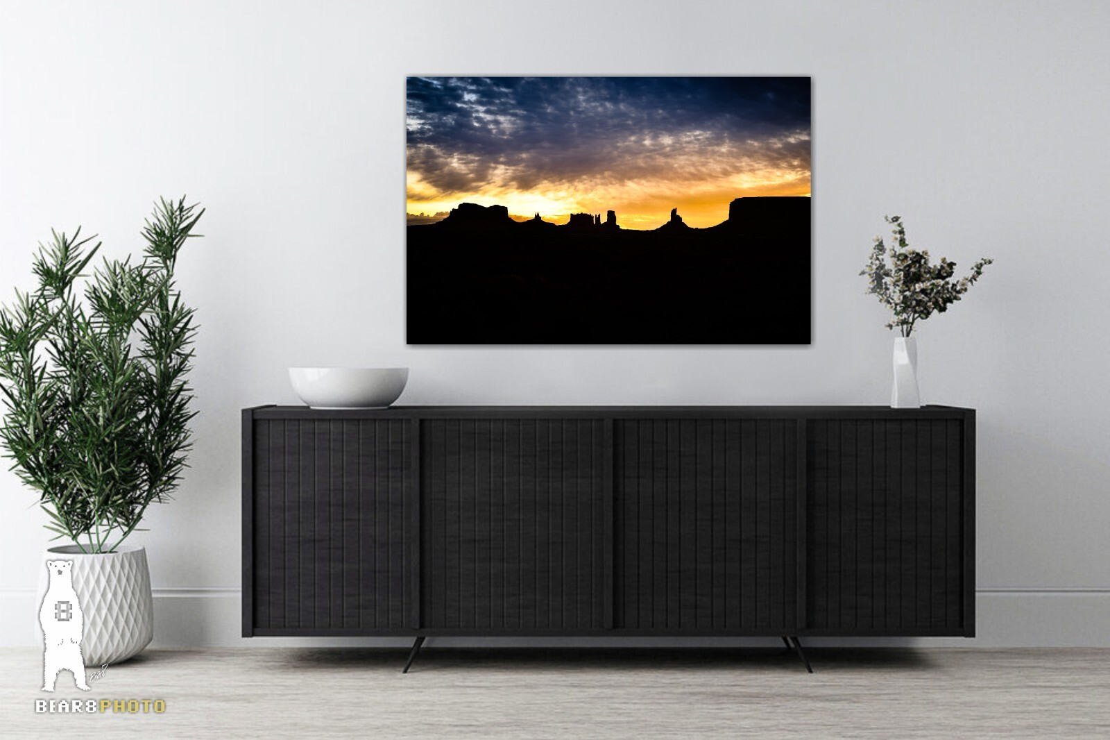 Monument Valley Sunrise- Utah Fine Art Photography by Bear8Photo – Desert Décor