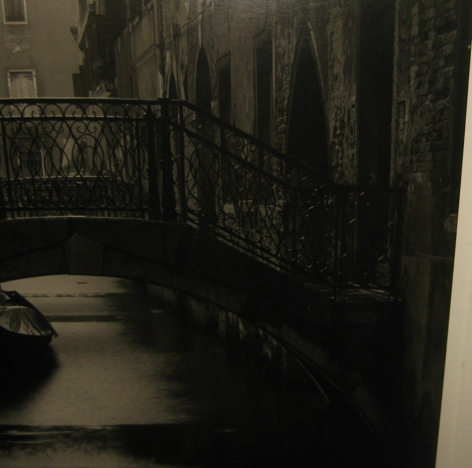 RALPH LIEBERMAN ‘Rio San Giovanni Nuovo in the Rain -1981’ Venice PHOTOGRAPH
