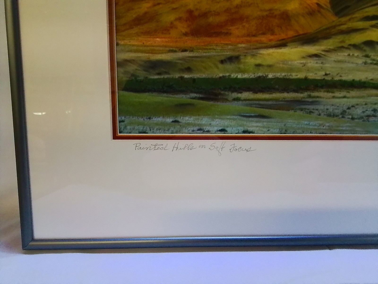 “Painted Hills in Self Focus” – Framed Landscape Photograph by Gary Carlson