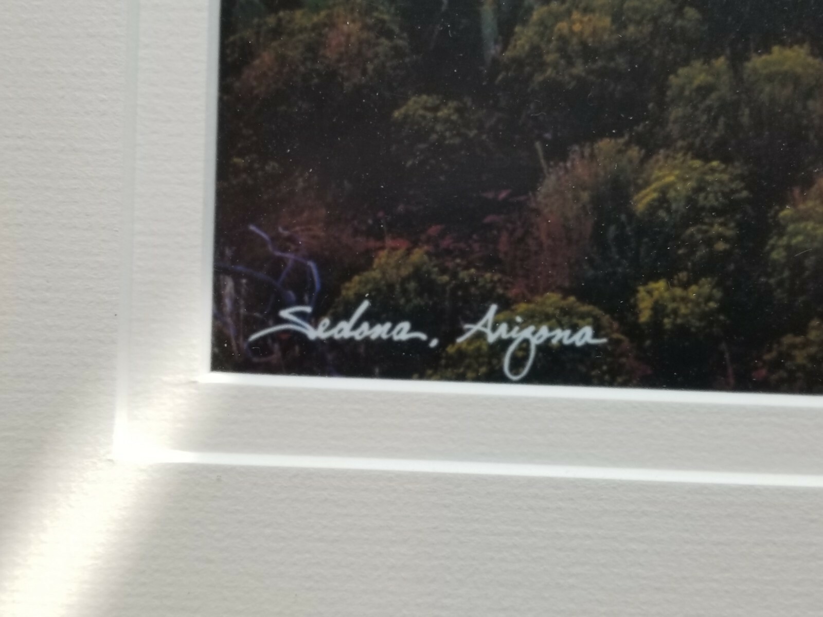 Louis Cantillo Signed Photograph “Sedona Arizona”
