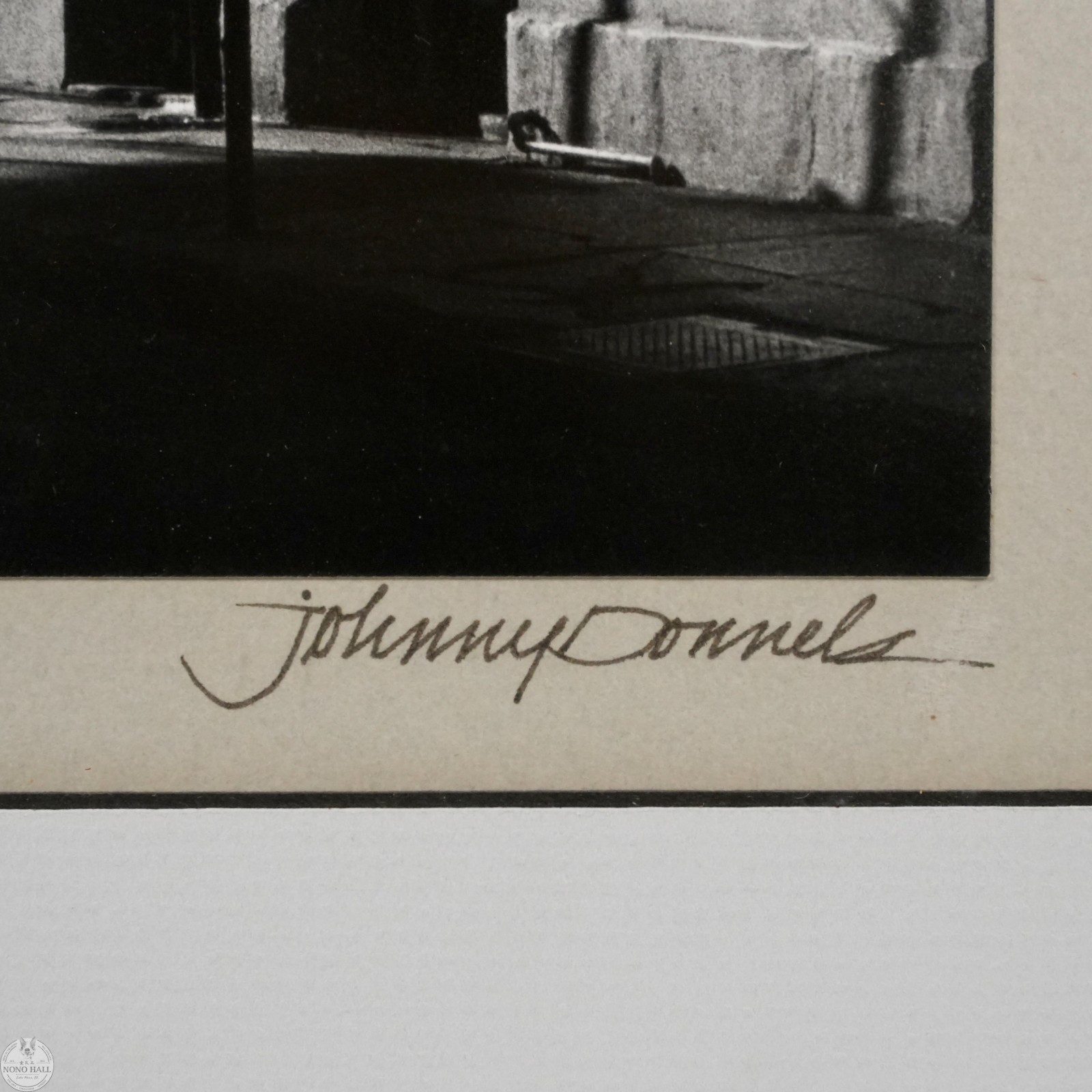 Vintage Johnny Donnels Signed Photographic Print “Tennessee Williams’ Studio”