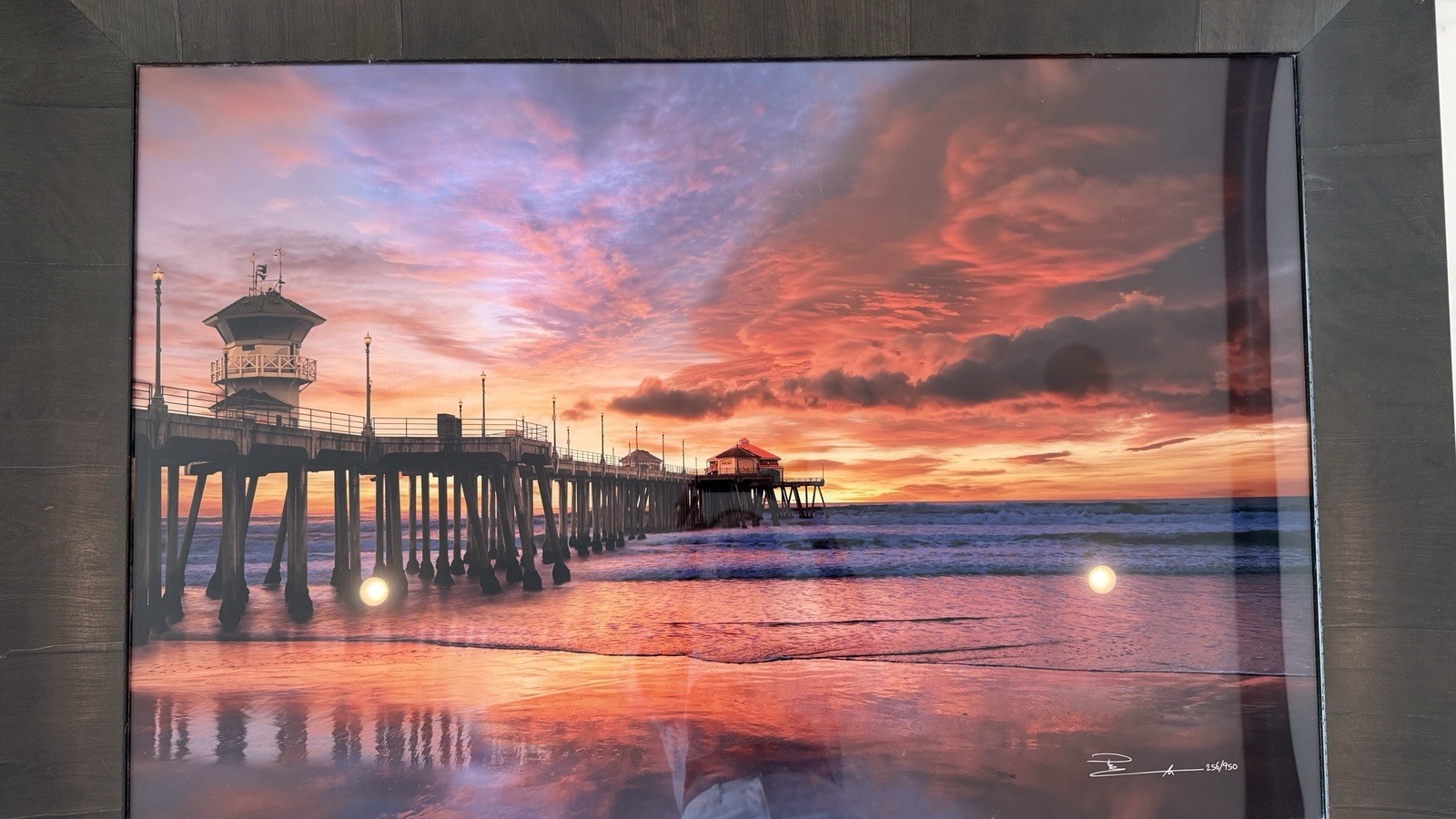 Peter Lik California Dreaming Signed Framed Limited Ed #256/950 COA 47×33.75