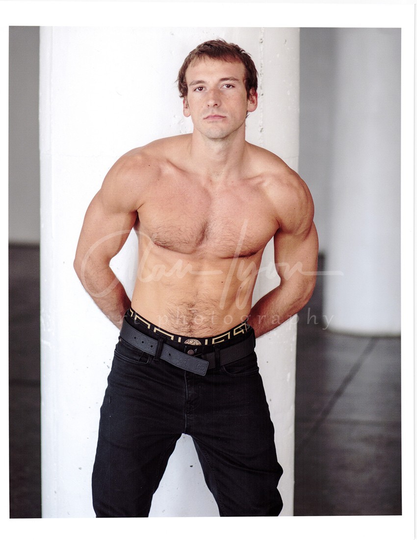 11 X 8.5 Alan Lyon Original Male Photo gay interest (5) Esteban the post