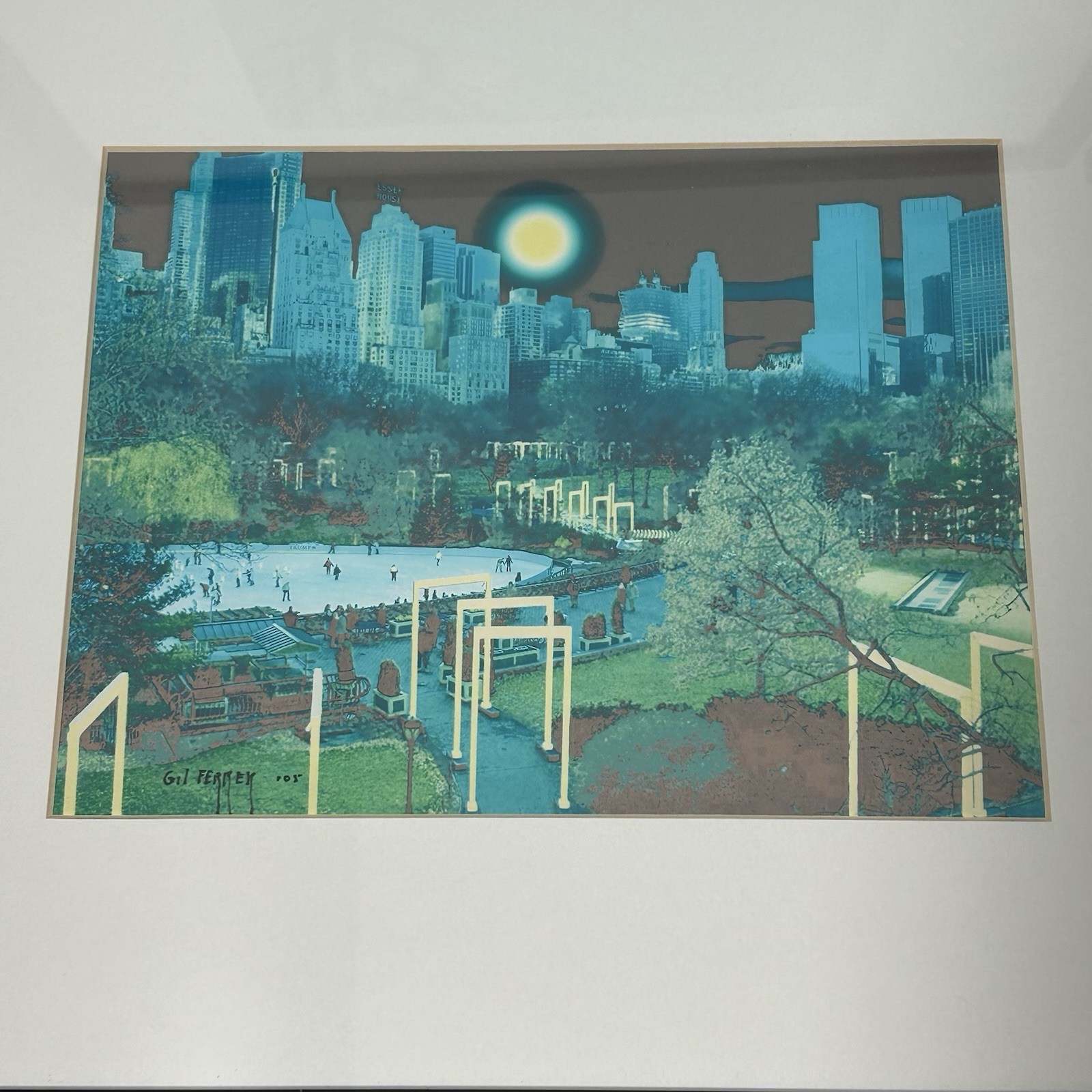 4 Gil Ferrer Studio Photography Art NYC Central Park Photos 2005 Hand Signed