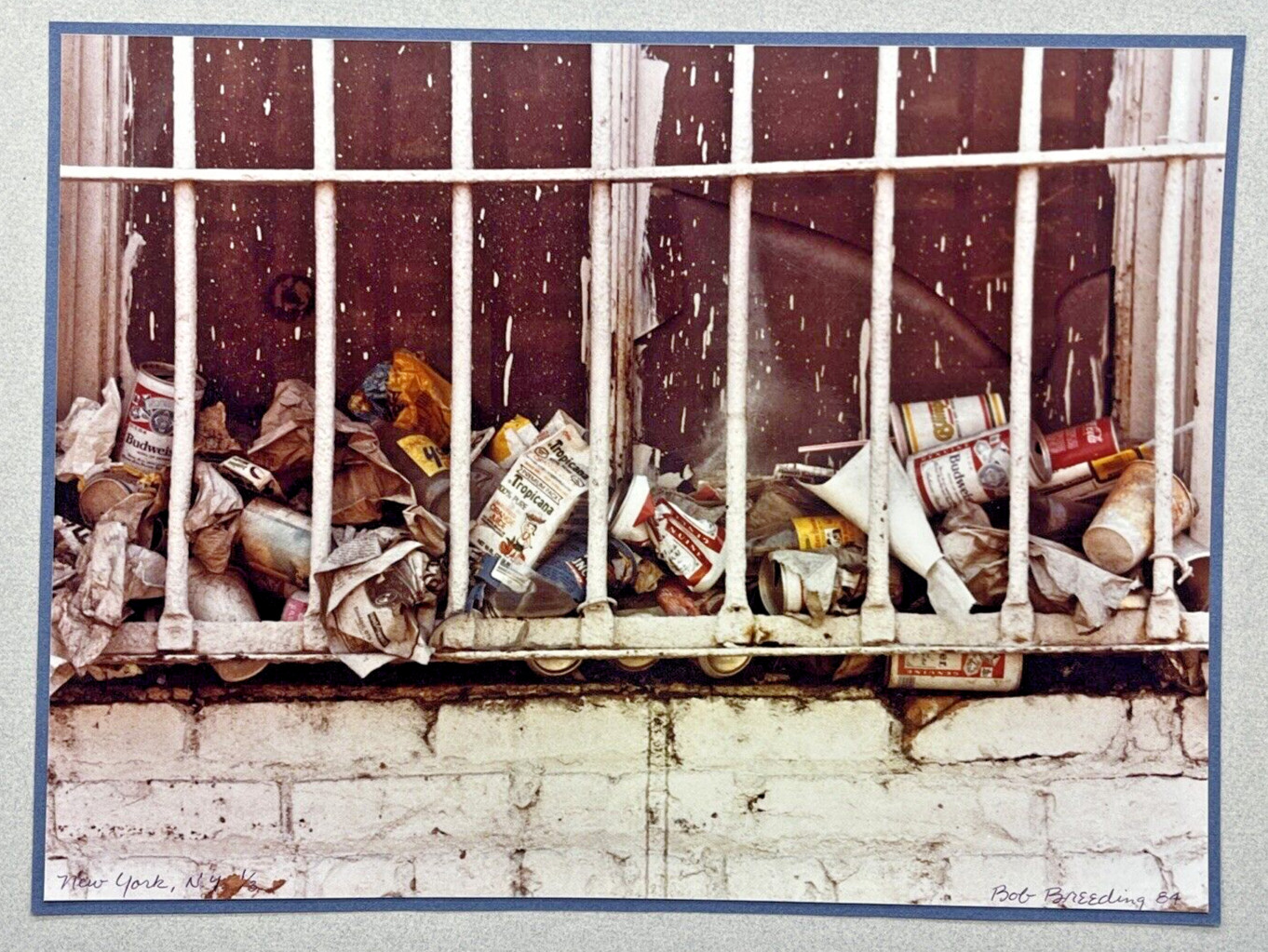 Bob Breeding Urban Street Photography 1984 Photograph Limited 1/3 New York, NY