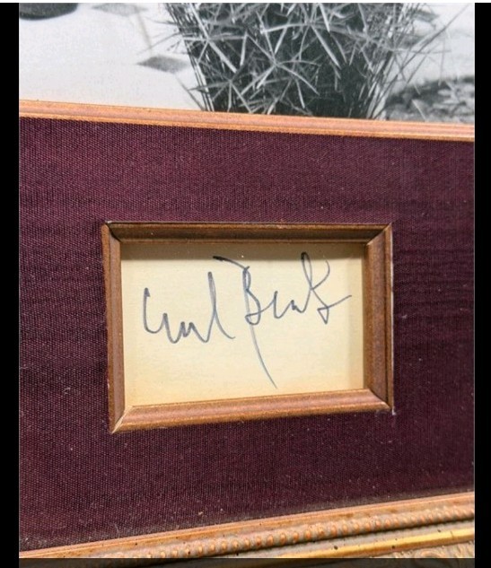 Photo Famous Celebrity Photographer Cecil Beaton With The Family Pug Dog England