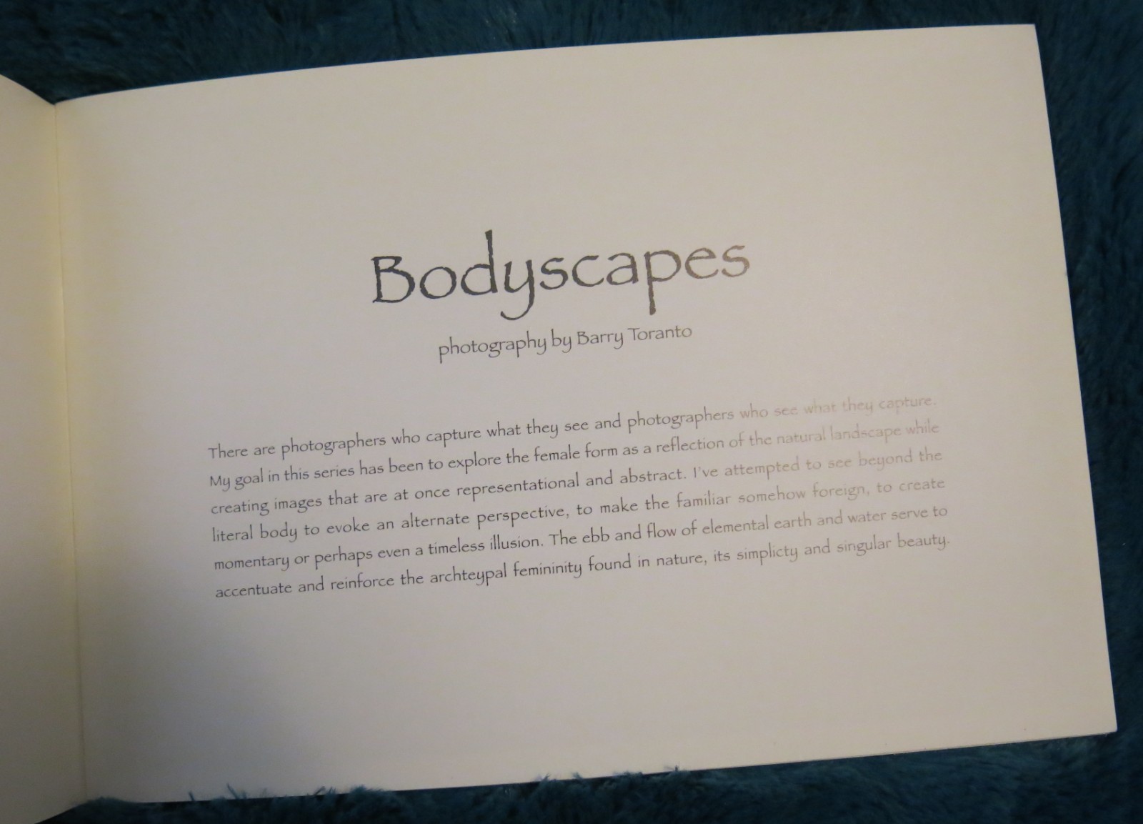 Bodyscapes – (Artistic Female Nudes) Photos by Barry Toranto 2007