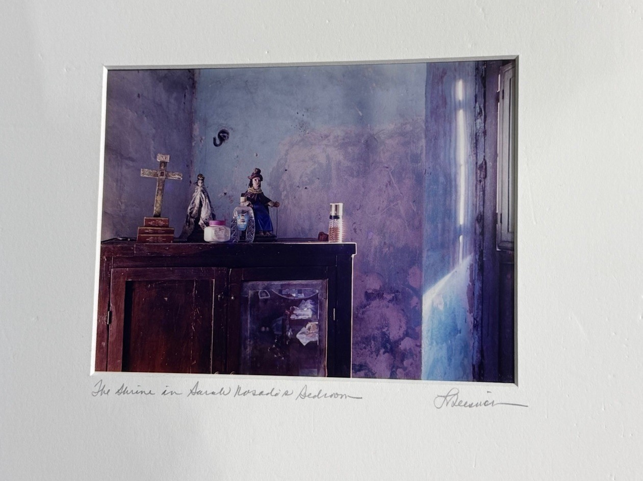 Signed Limited Edition Photograph “The Shrine in Sarah Rosado’s Bedroom”