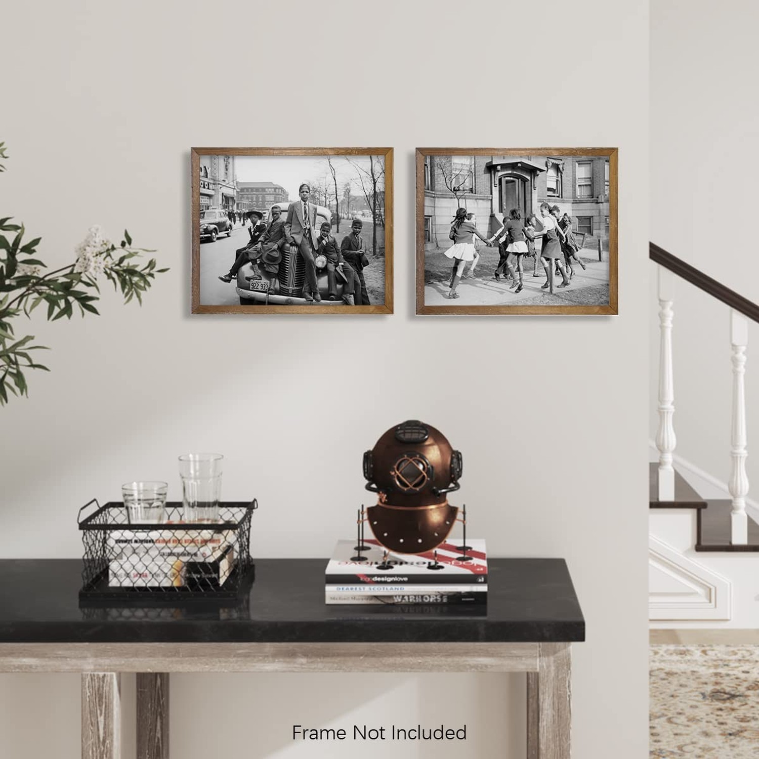 Vintage African American Photo Wall Art – Gifts for Black History Month, MLK …