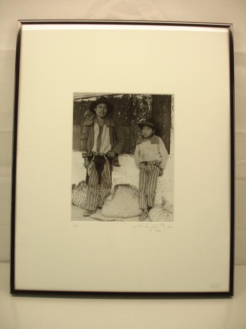 Original signed Photograph framed 1/50 Michael L. Plyler 1986 Maya of Guatemala