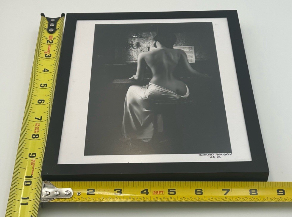 Ruslan Bolgov Music of the Body YellowKorner Numbered Print No.12 Framed Art