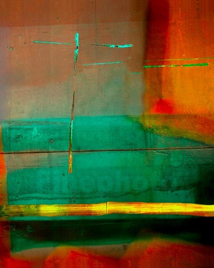 KELLY WILLIAM WRIGHT Original Zen MEDITATION MODERN ABSTRACT Signed Photograph