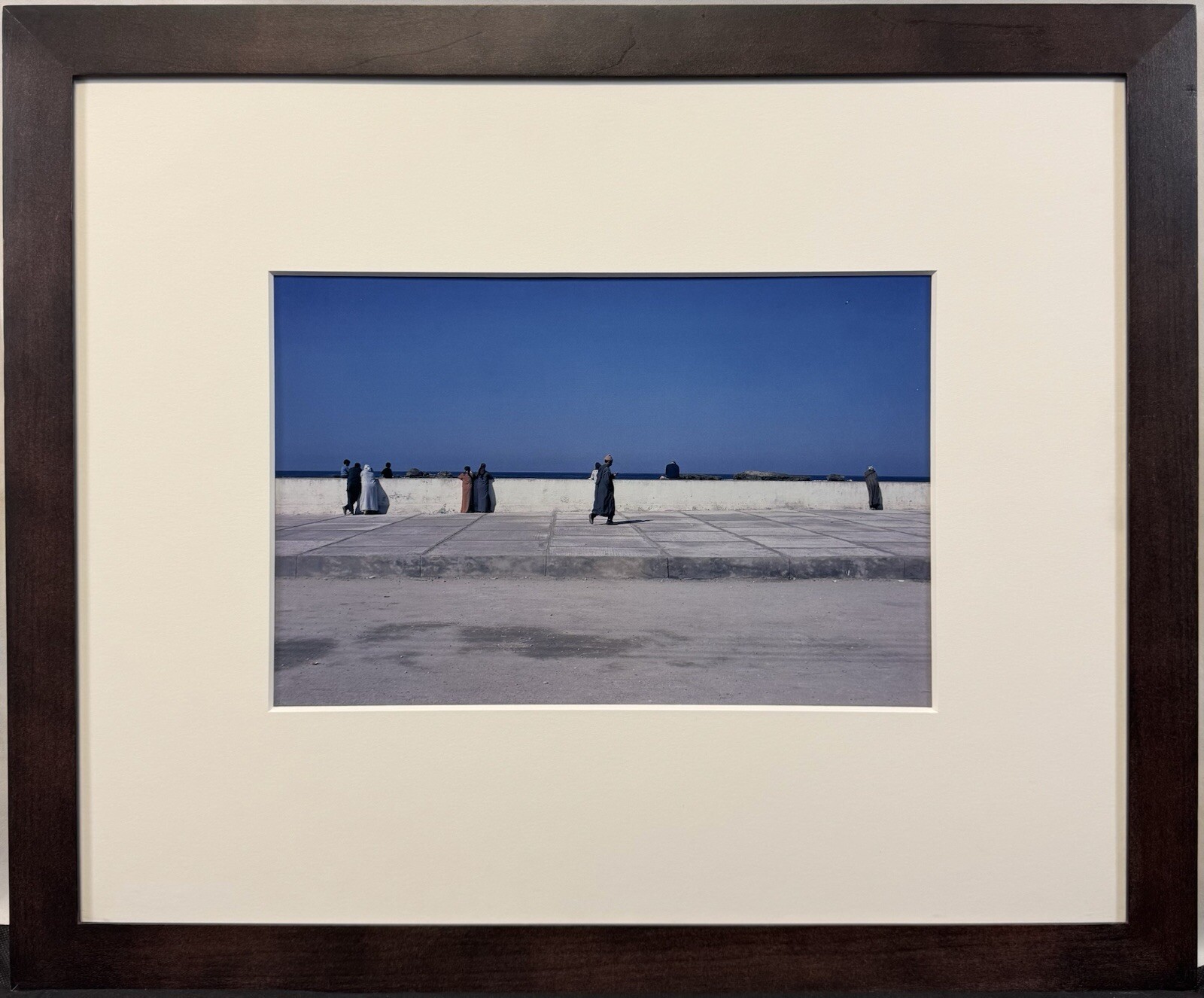 Original 1981 Harry Callahan Morocco Street Scene Dye Transfer Photograph SIGNED