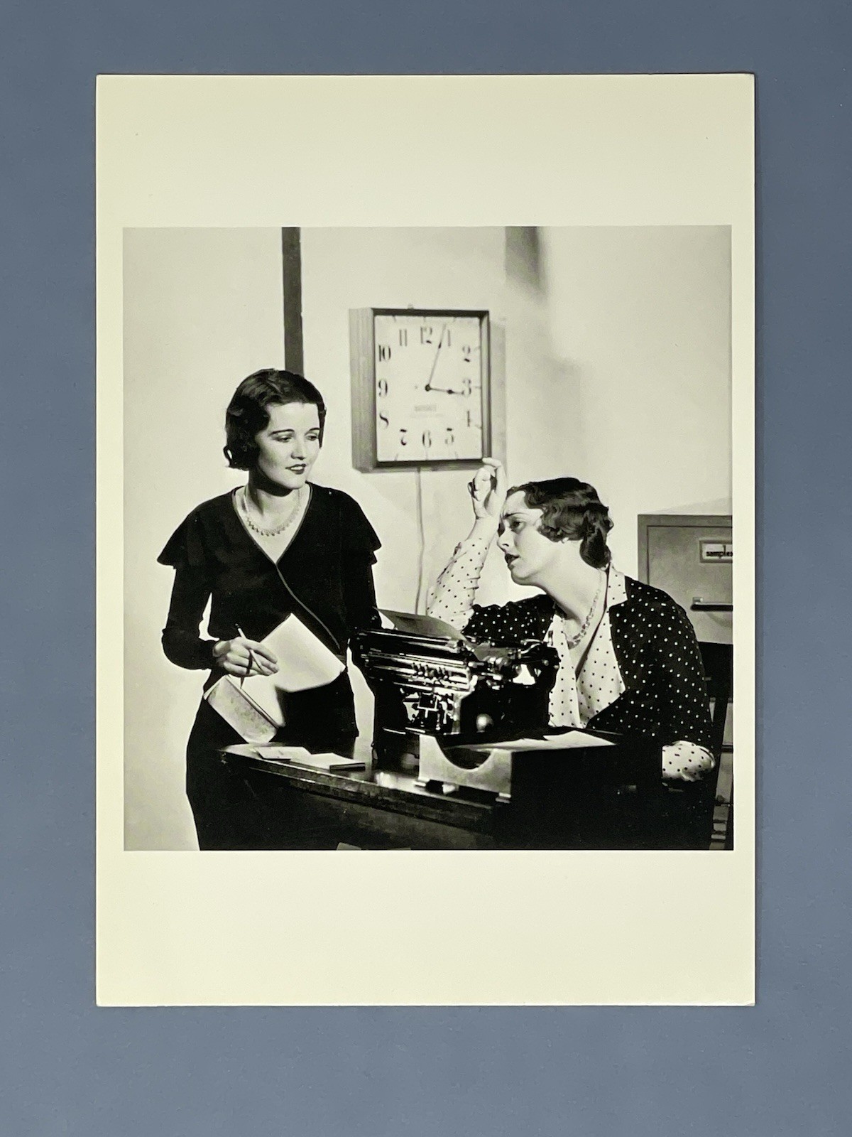 Secretaries c. 1940 Photo By Gordon Coster (1906-1988) Fotofolio Art Print Card