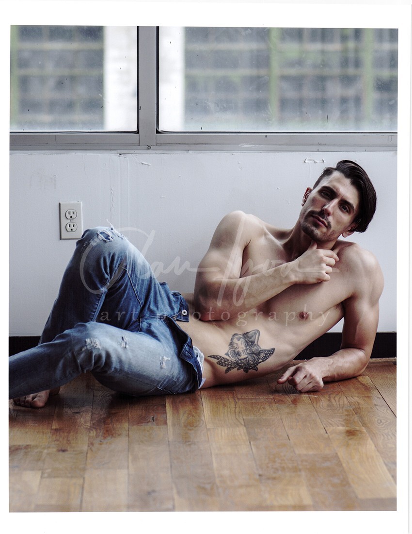 11 X 8.5 Alan Lyon Original Male Photo gay interest (5) Kree jeans