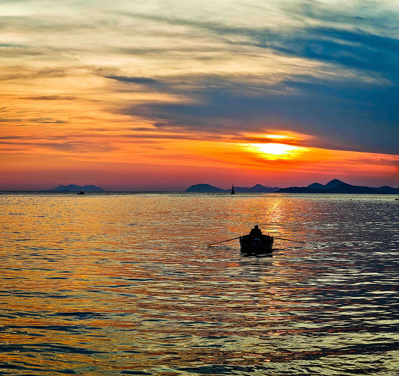 Impressionist Croatia sunset dubrovnik europe Photography Monet