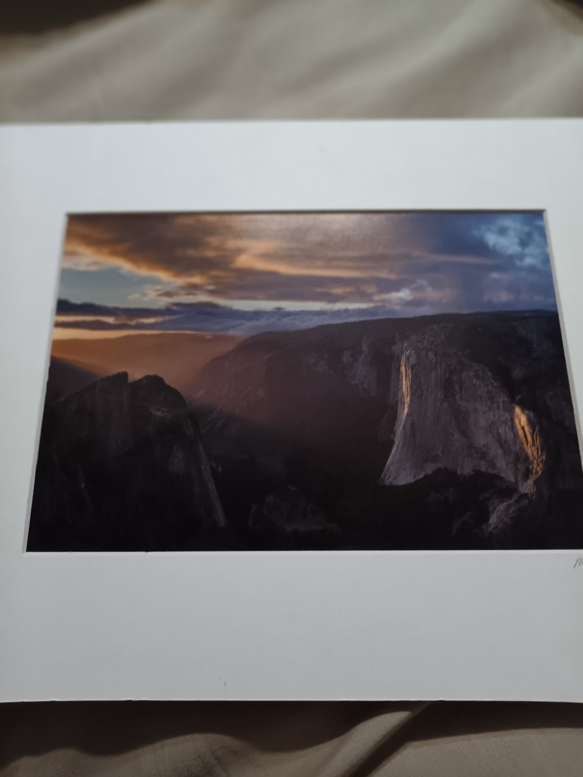 Mike Reeves, Sunset, Taft Point, Yosemite National Park Photograph 2016