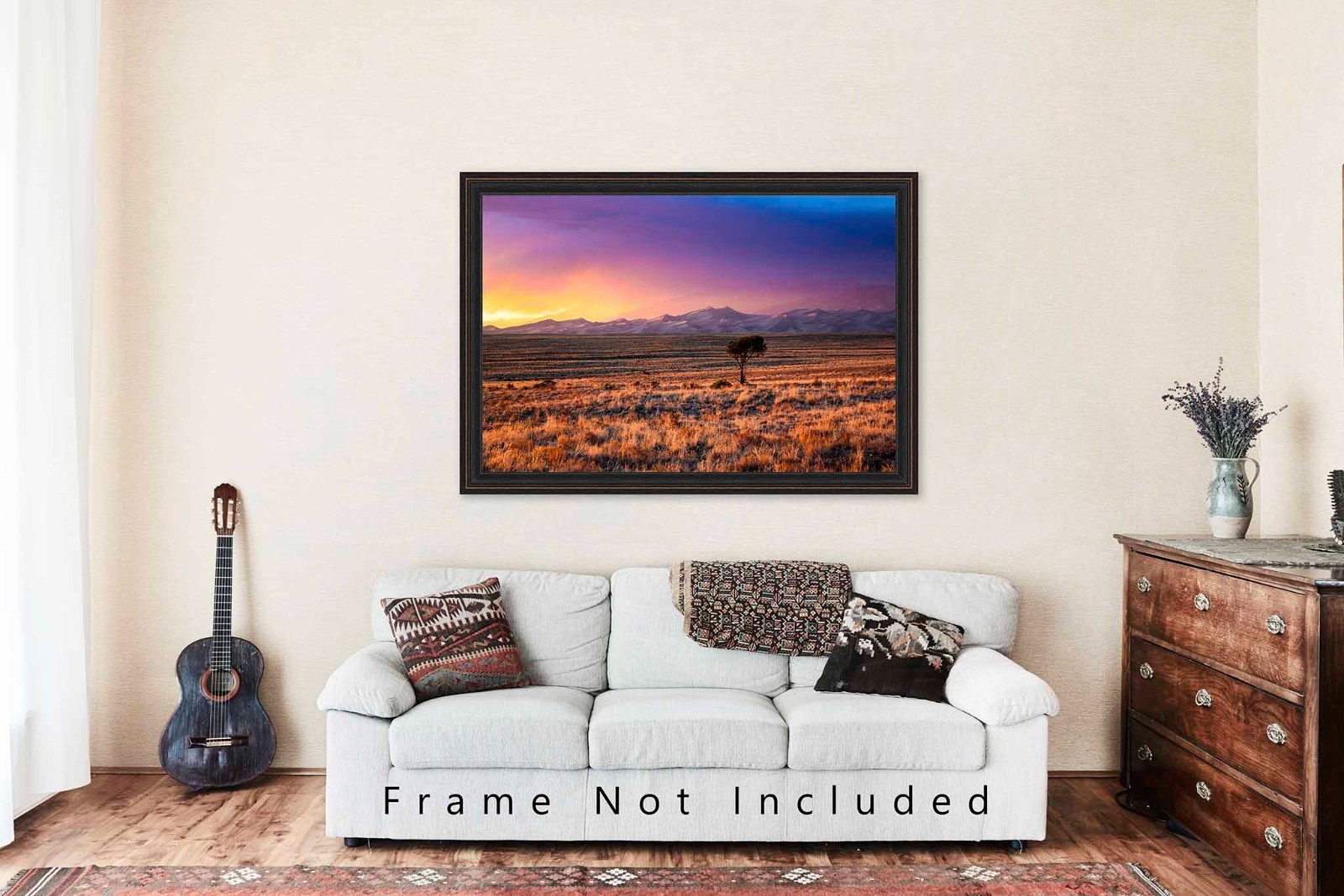Great Sand Dunes Photography Print: Colorado Stormy Sunset Rocky Mountains Photo