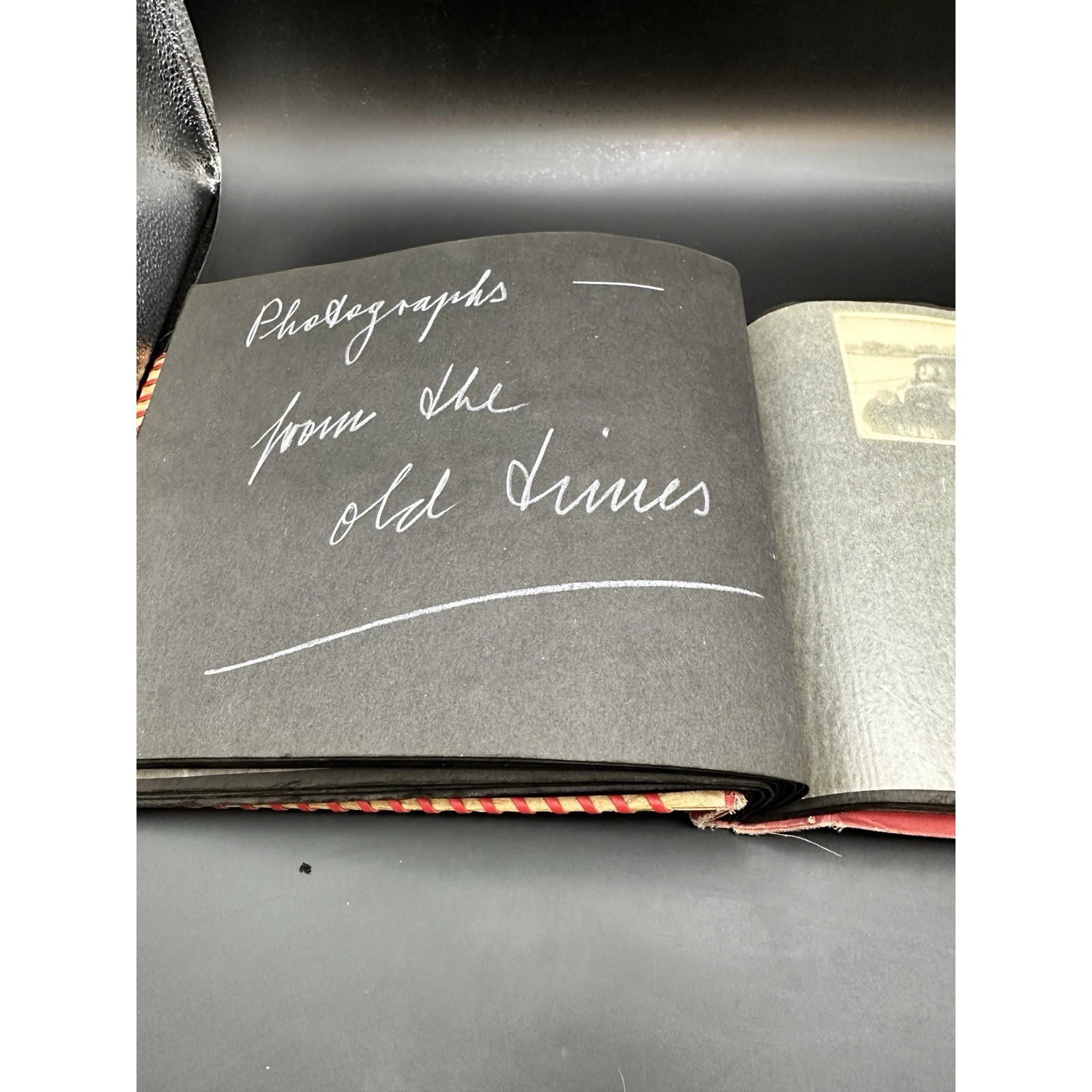 Antique Photo Album 1951 Post War Germany Sweden Portugal Travel Photographs JS
