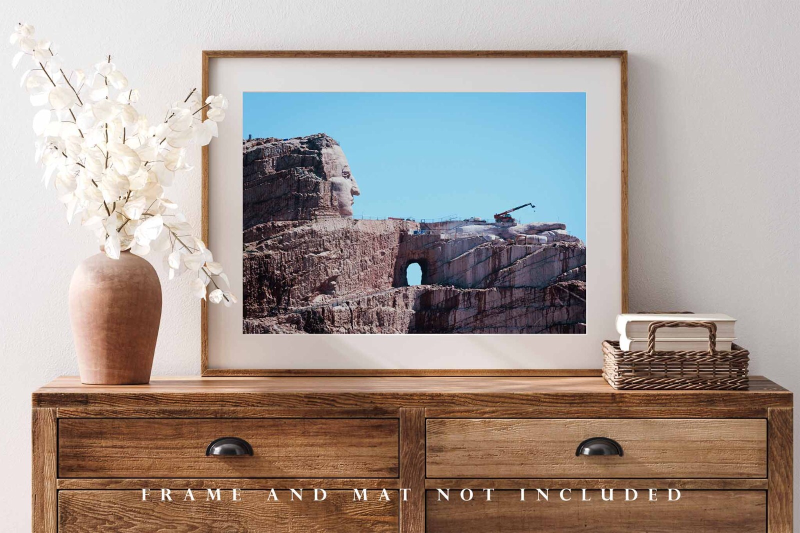 Crazy Horse Photography Print: South Dakota Black Hills Lakota Sioux Photo