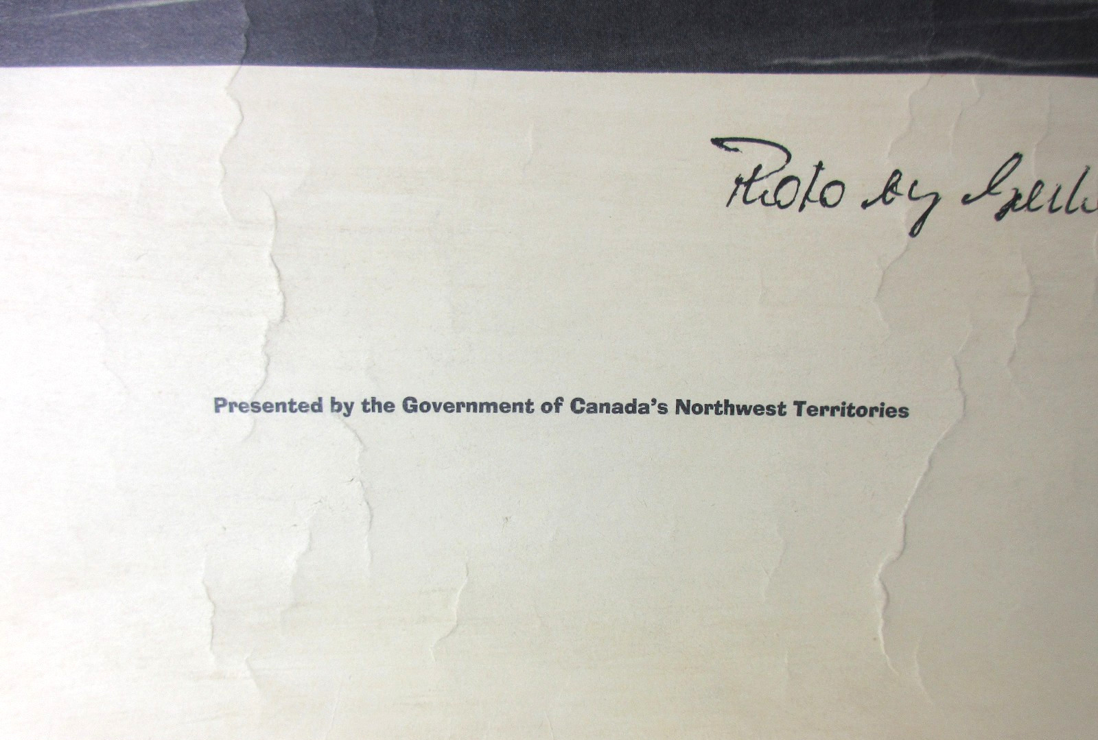 Gerhard Reimann FROZEN NORTH Photograph Canada’s Northwest Territory 20×16