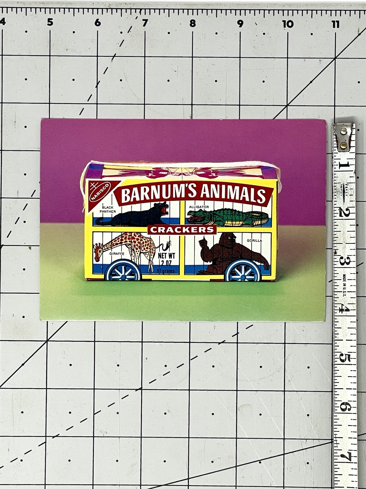 Neil Winokur Art Photo Card – Animal Crackers 1990 – Fotofolio