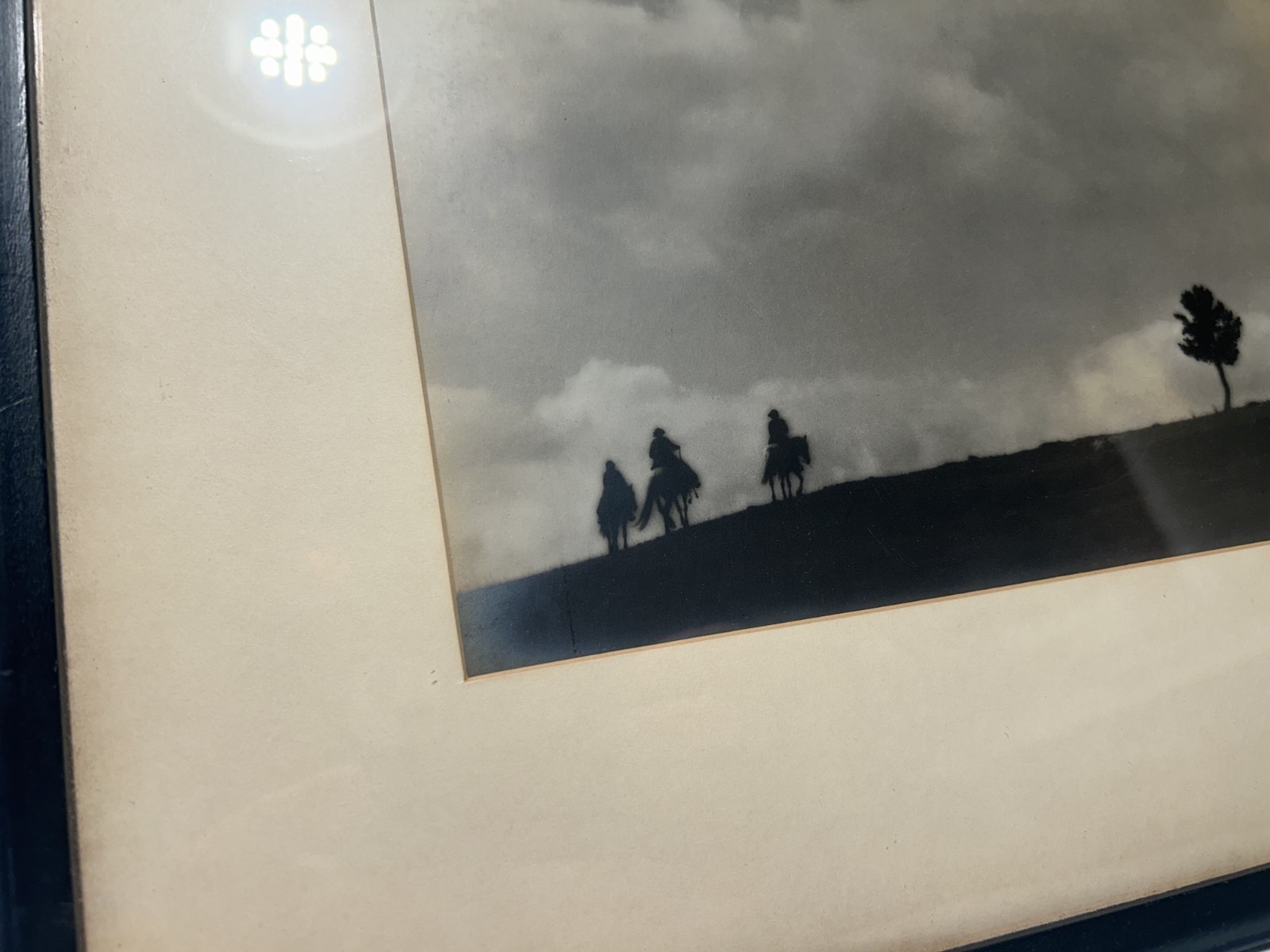 “Wide Open Spaces” ARTHUR DAILEY Silver Tone Original Western Photograph Framed