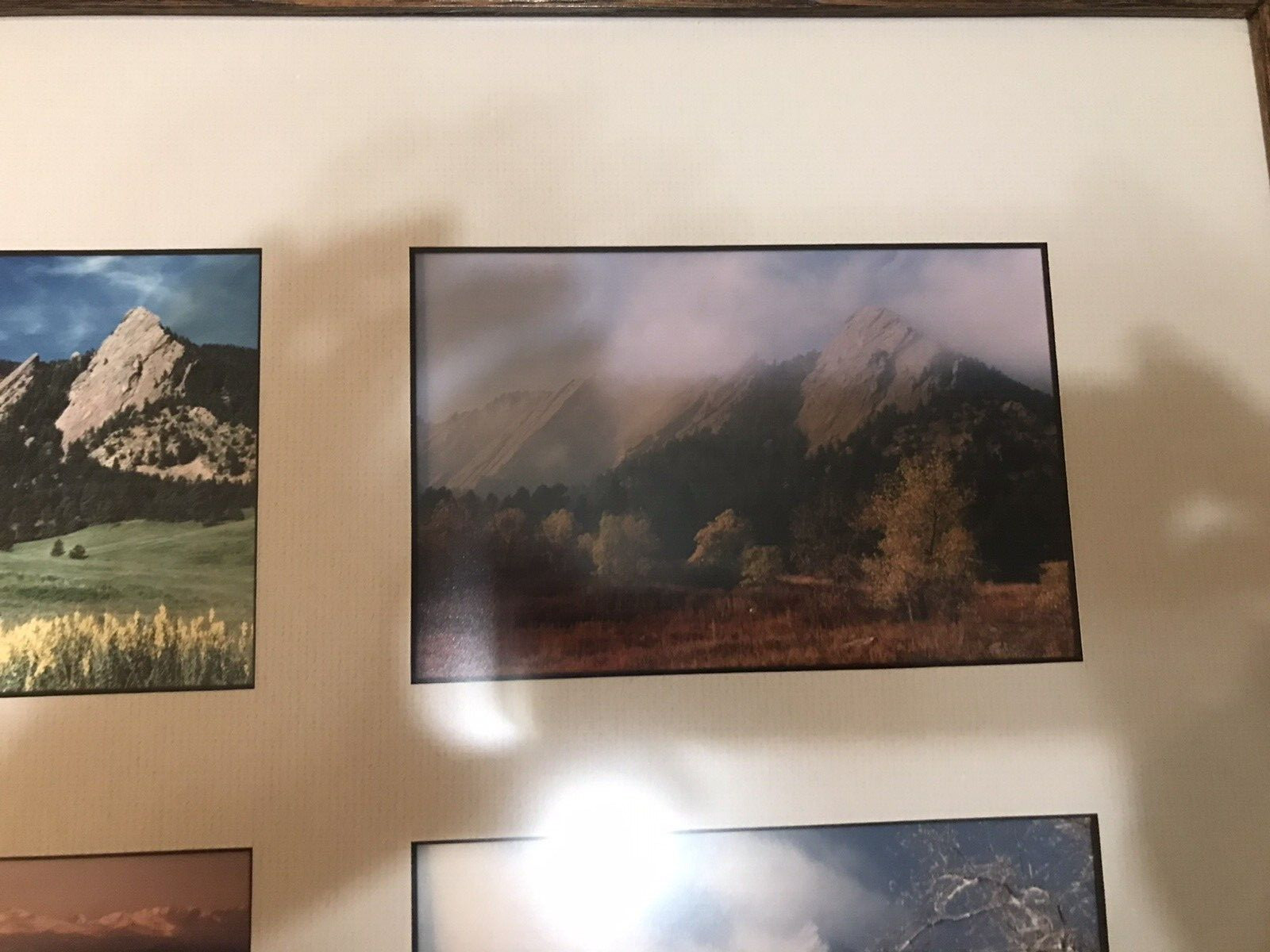 Natural Imagery William Ervin Signed Matted 4 Photographs The Flatirons Colorado