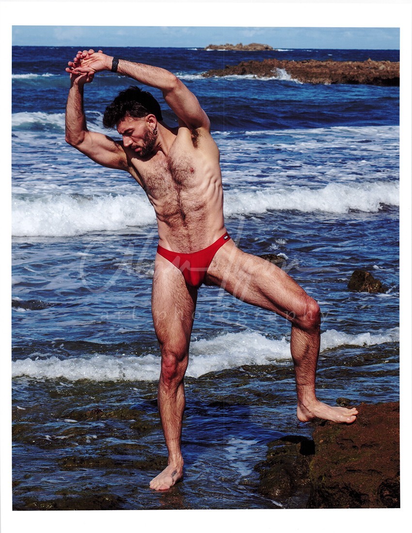 11 X 8.5 Alan Lyon Original Male Photo gay interest (12) Alex golden Puerto Rico