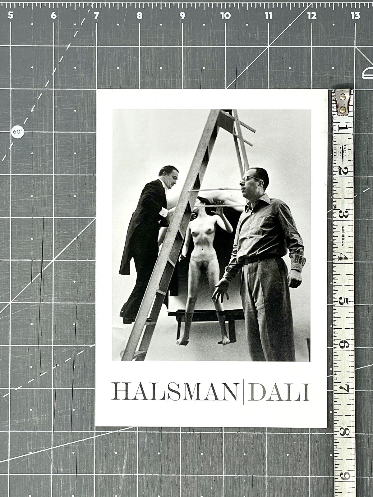 Phillipe Halsman (1906-1979) Art Show Announcement Card – Dali Photographs 2004