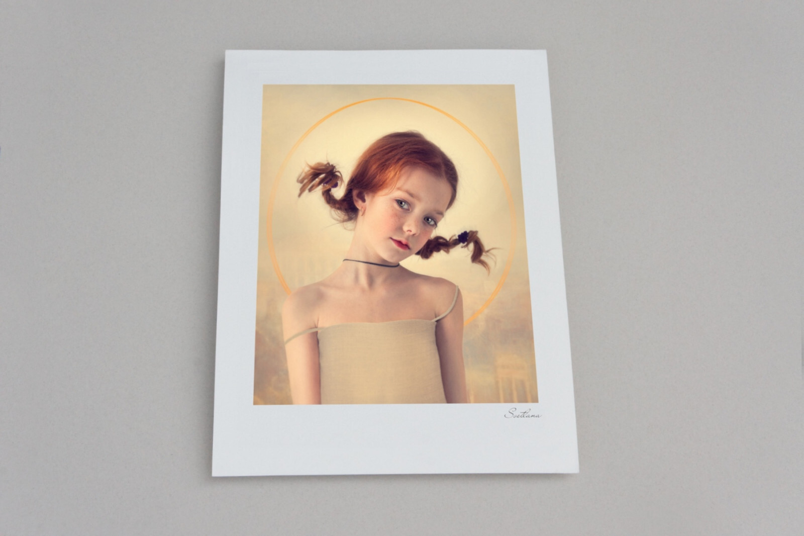 An Imaginative Folio of Six Signed Photographs – Fine Art Portraits of Children