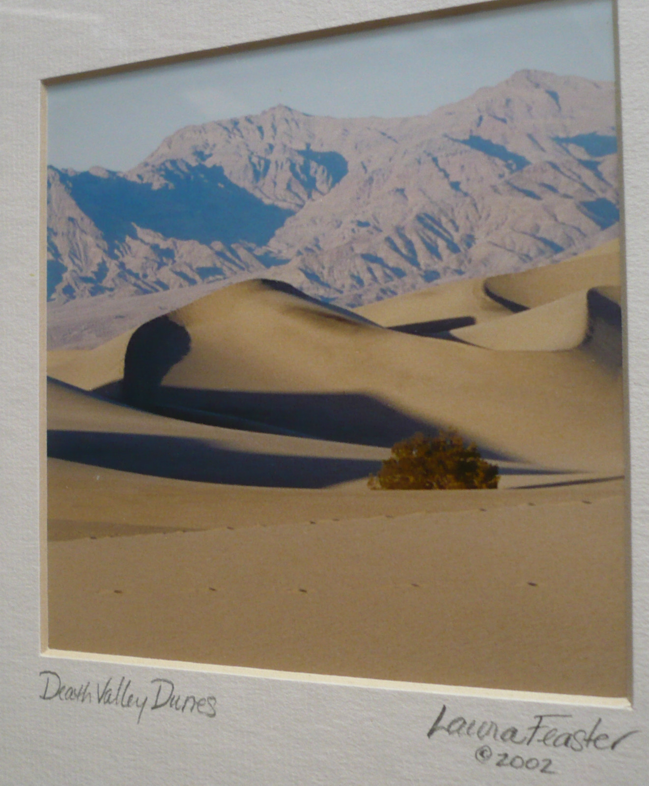 DESERT VALLEY DUNES LAURA FEASTER, CA DESERT PHOTOGRAPH DEATH VALLEY CALIFORNIA