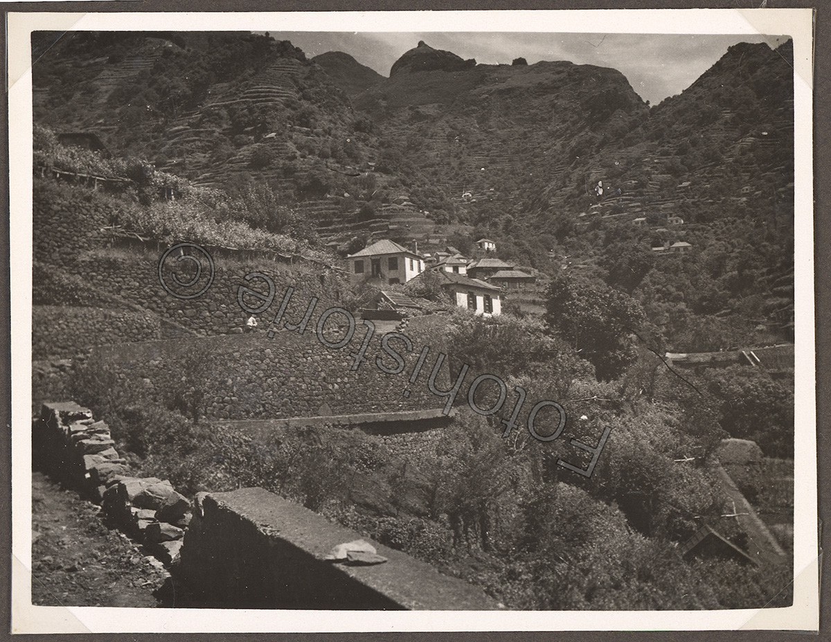 Photo Portugal Madeira São Vicente Terrassenberg Village Houses 1934