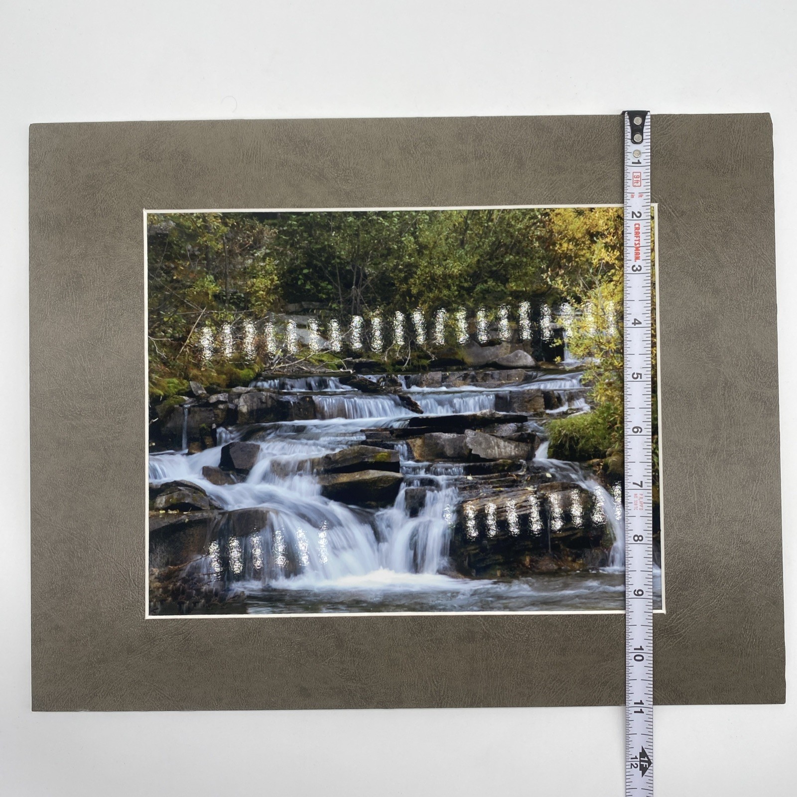 Matted River Forest Landscape Photo Print 11 X 14 Wall Art Gallery Decor