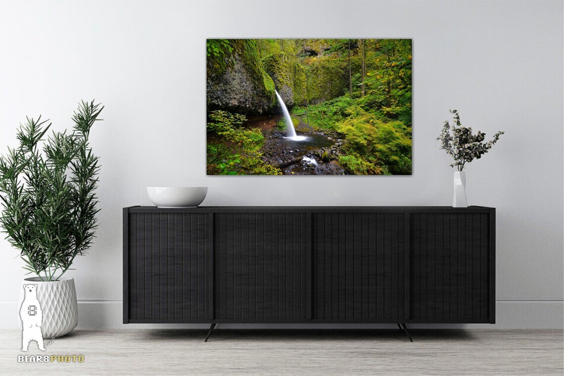 Ponytail Falls, Oregon – Pacific Northwest Waterfall Photography Prints