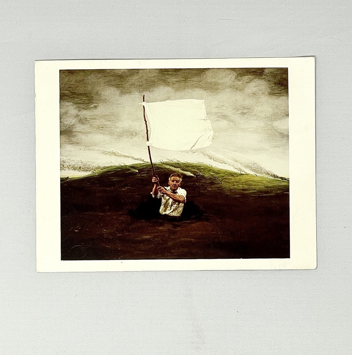 Teun Hocks (1947-2022) Art Announcement Card 2001 – PPOW Gallery NYC