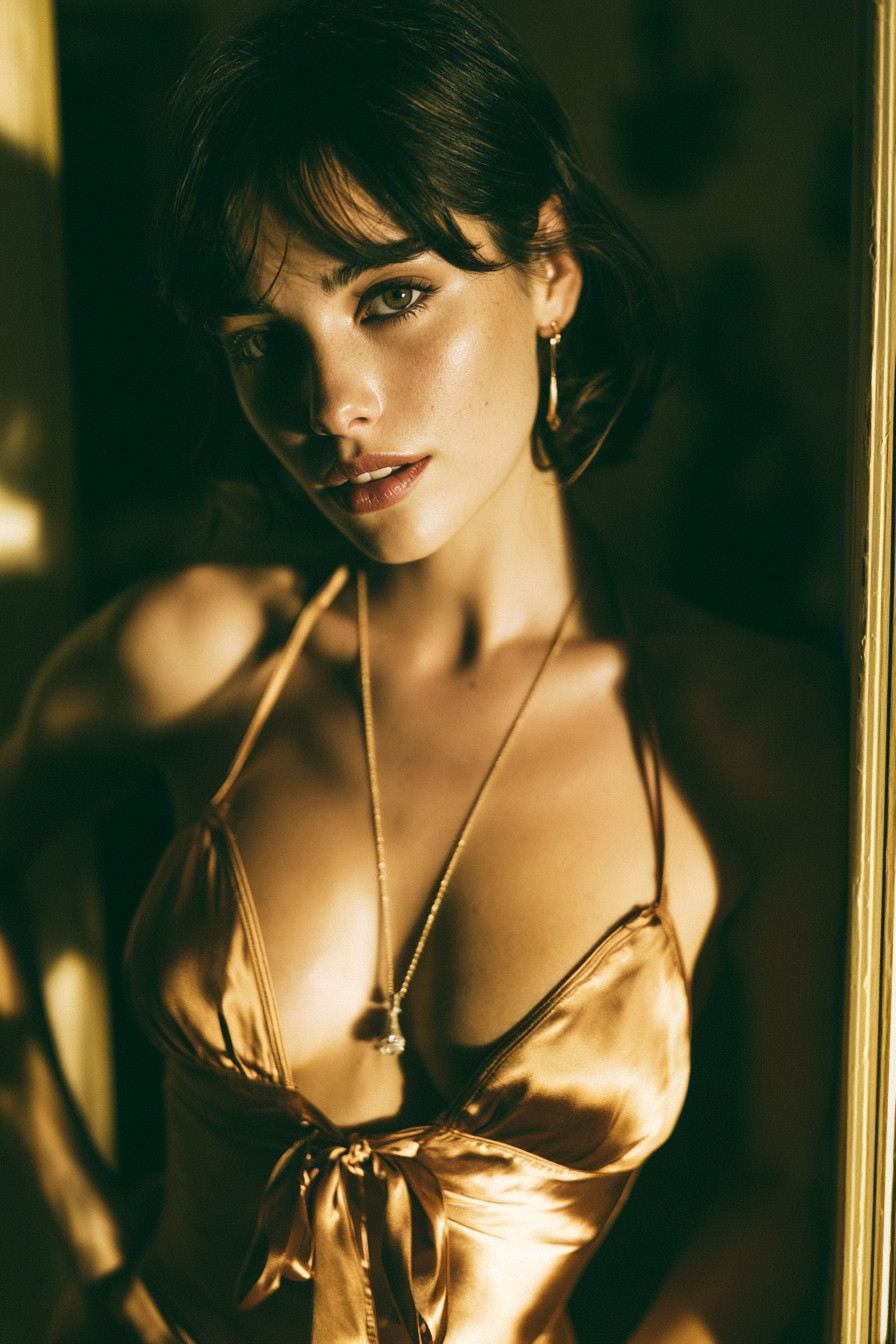 8.5×11 Sexy Female Model Photo Print – Stunning Beauty Glamour Wall Art cc8