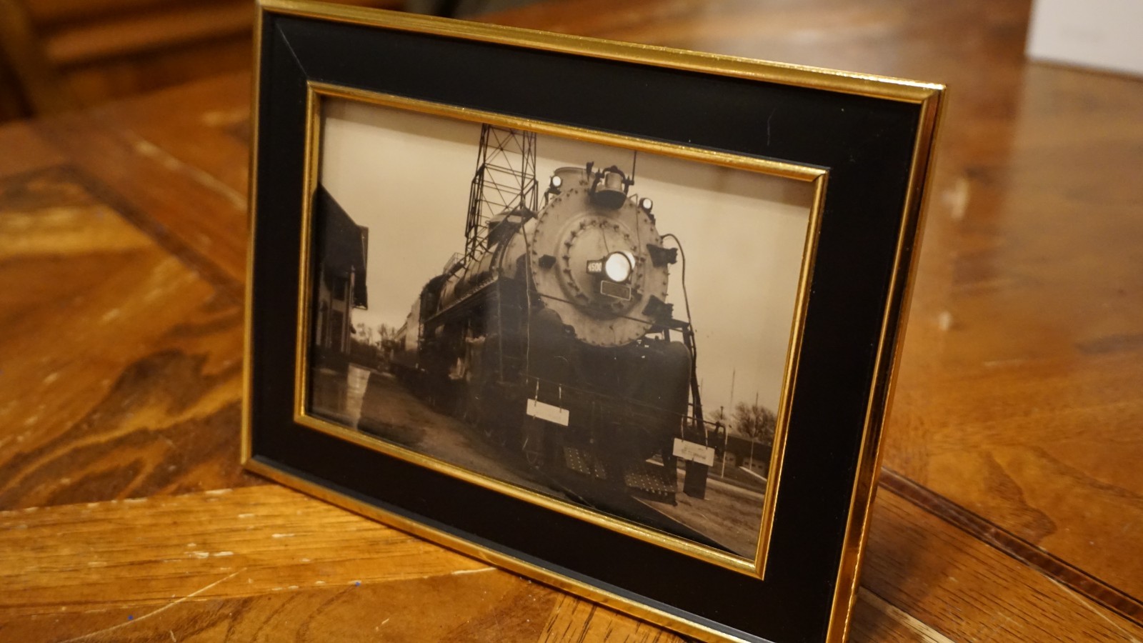 Train Picture 4×6 Frisco 4500 Framed