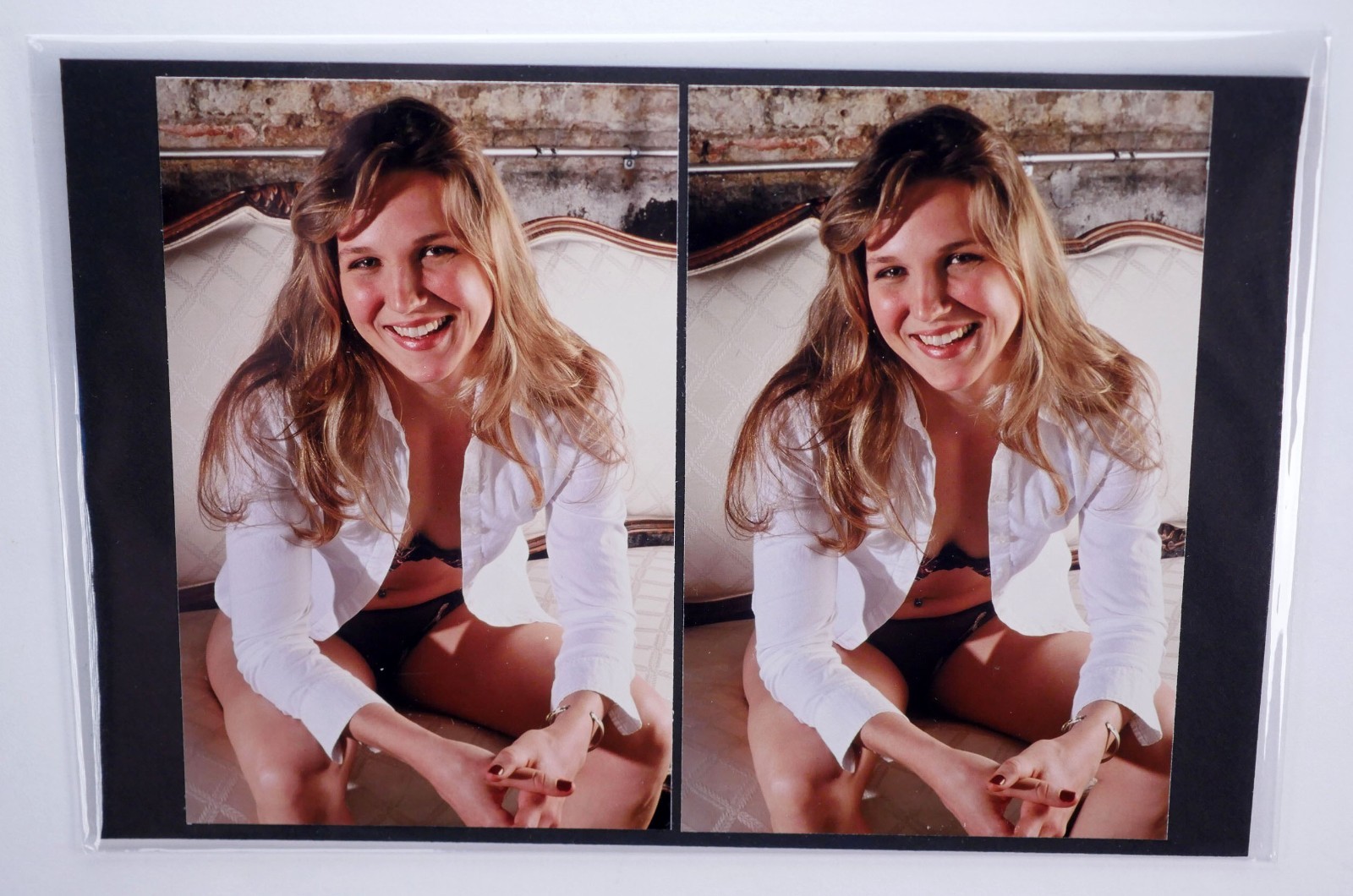 Boris Starosta 3D Stereoview – Zoe 129 – portrait model signed 2004 #195