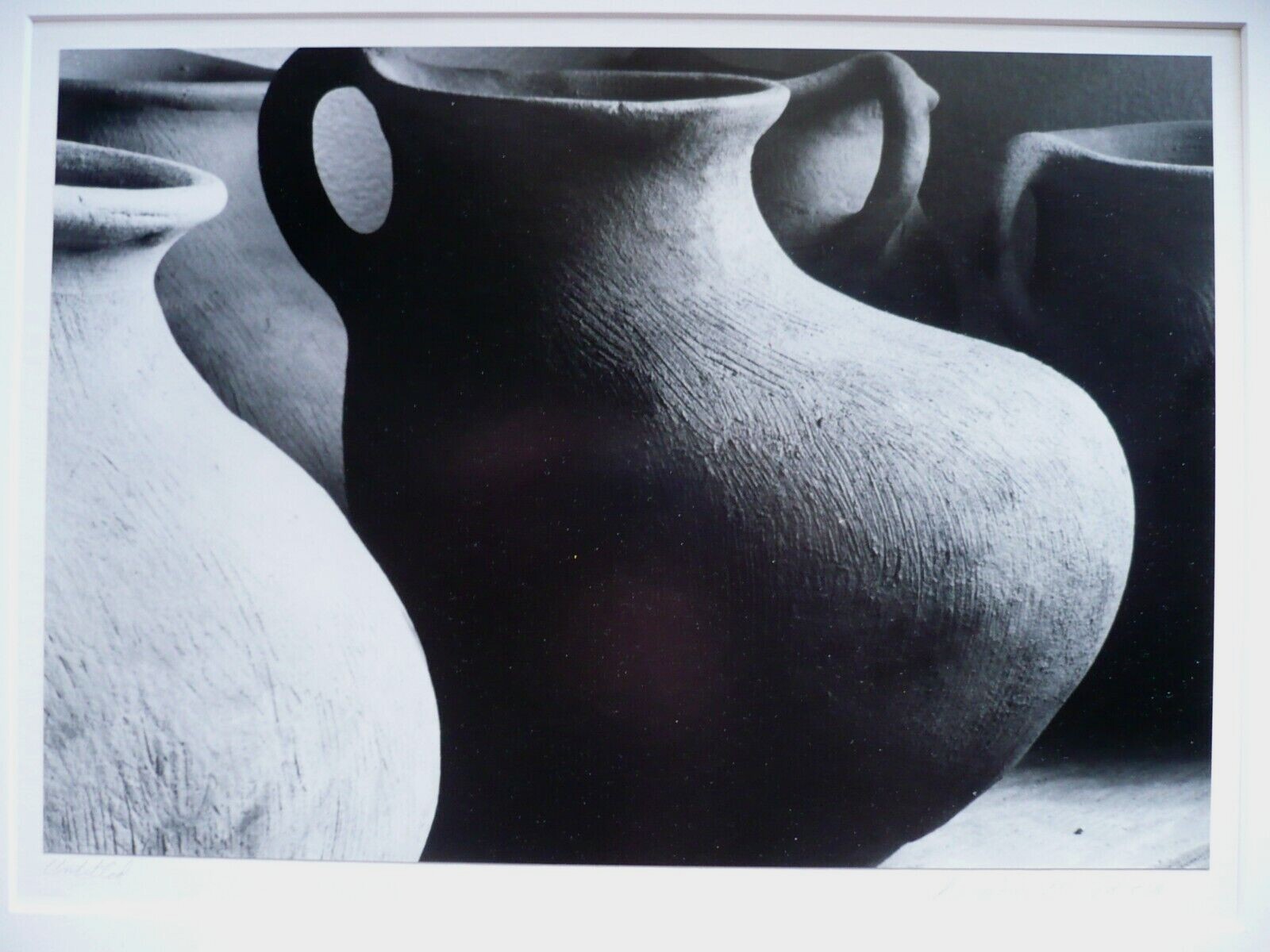 VIRGINIA M. GARCIA PHOTOGRAPHER NATIVE POTTERY MODERN MODERNISM REALISM SHAPES