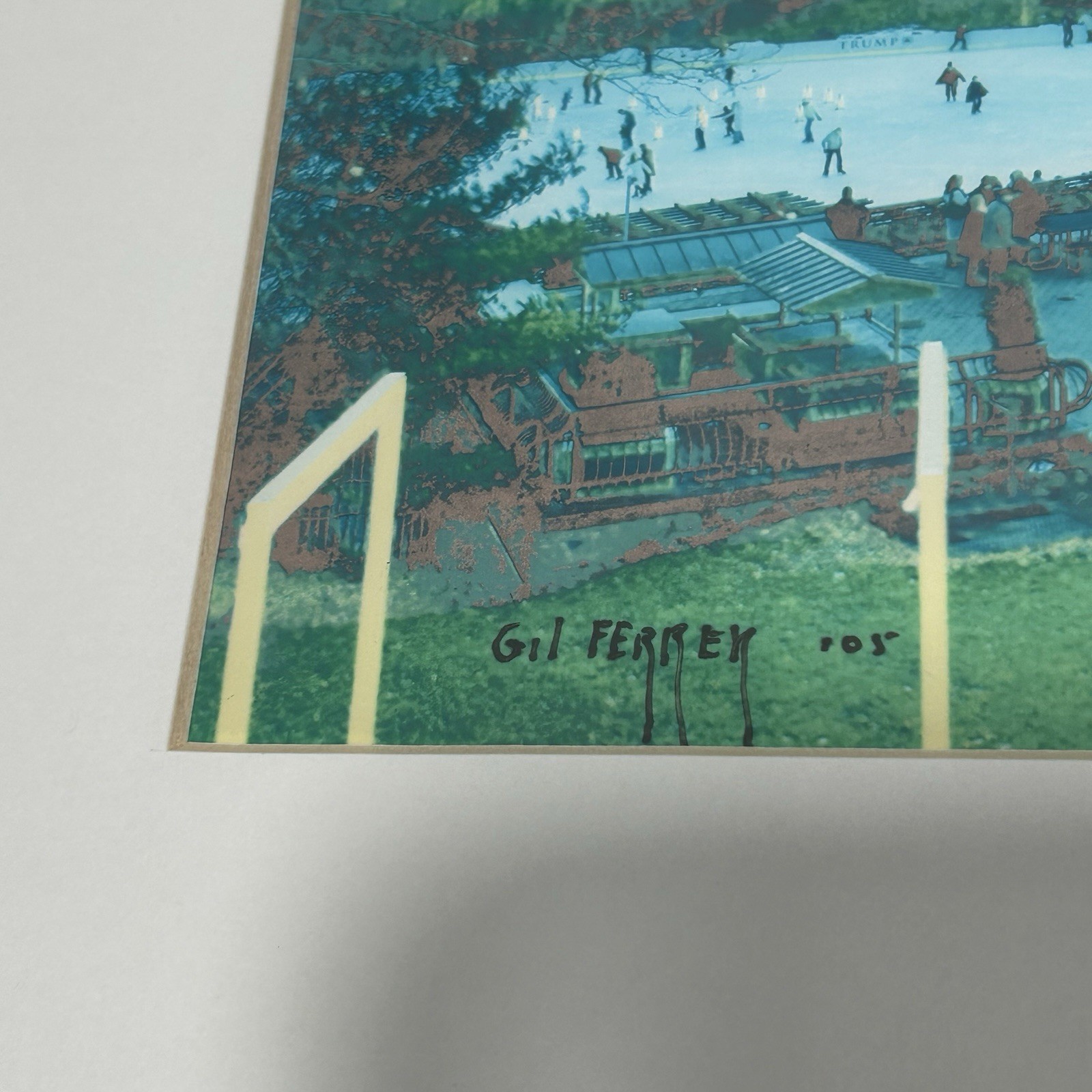 4 Gil Ferrer Studio Photography Art NYC Central Park Photos 2005 Hand Signed