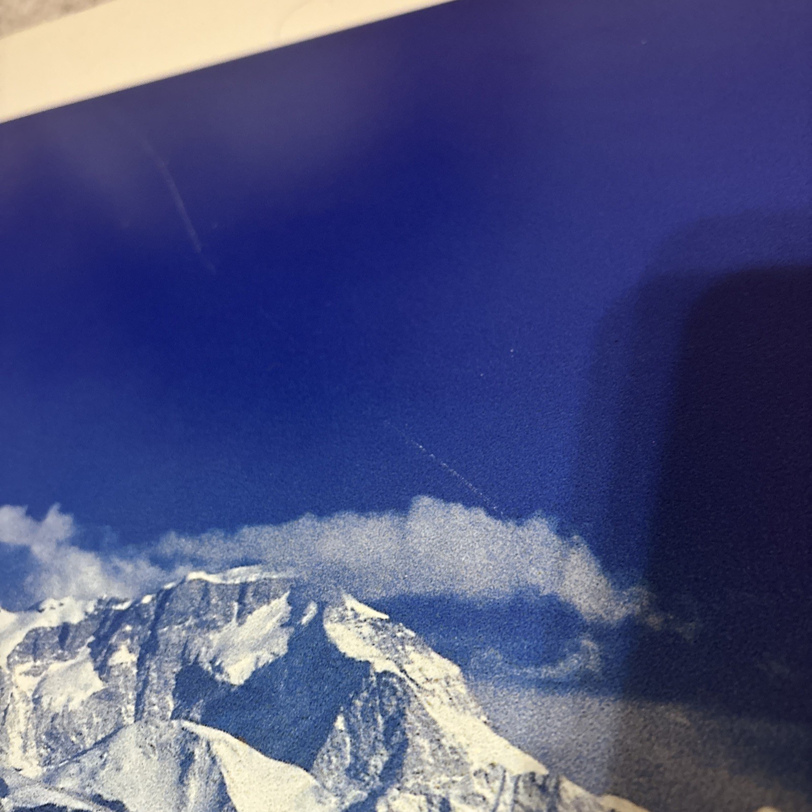 Galen Rowell Signed Poster – My Tibet – Evening on the Tingri – 1988