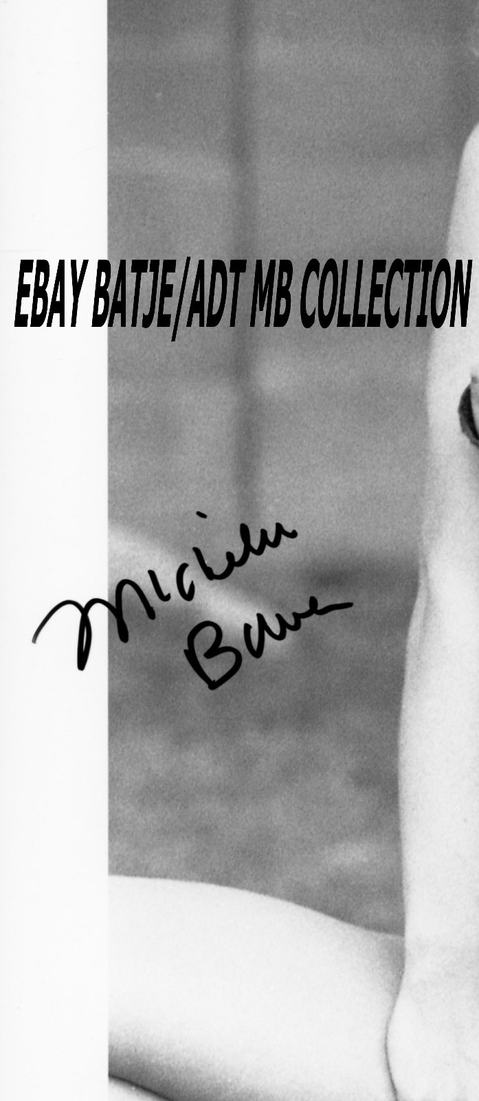 MICHELLE BAUER SCREAM QUEEN 8 1/2 x 11 PHOTO MB002 AUTOGRAPHED