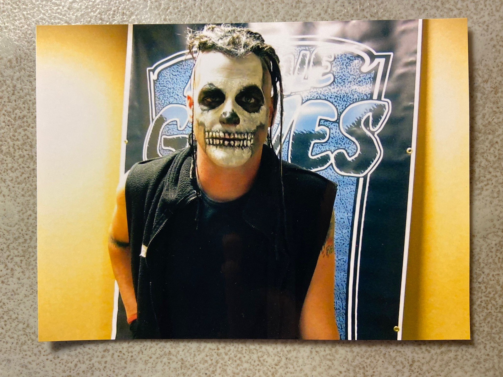 Michale Graves Scarecrow Man The Misfits 4”X5.5” Photo Michael American Psycho