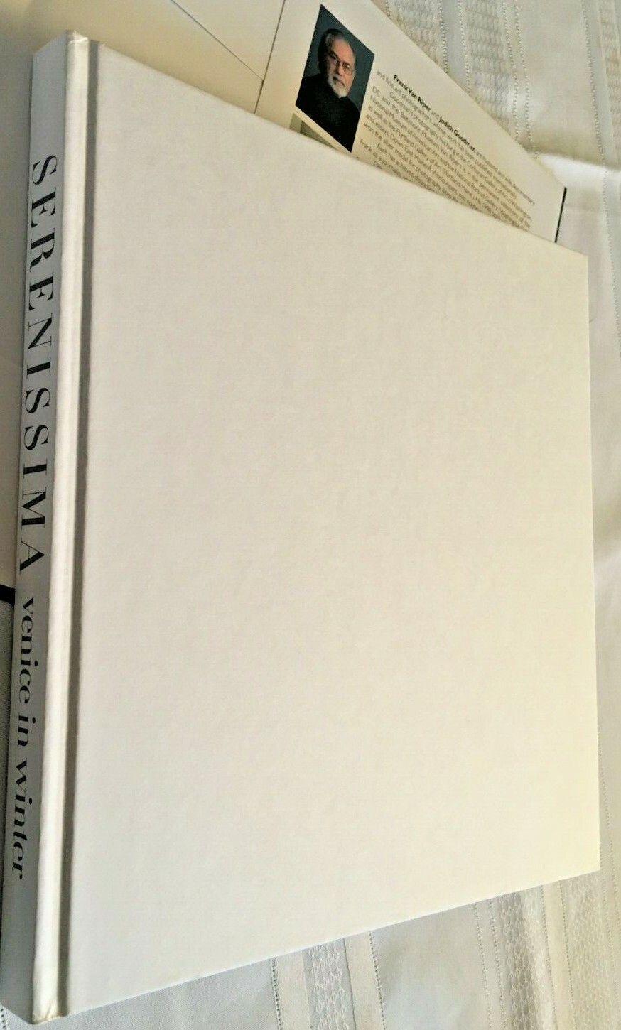Serenissima: Venice in Winter, Van Riper & Goodman photographer, 1st Edition