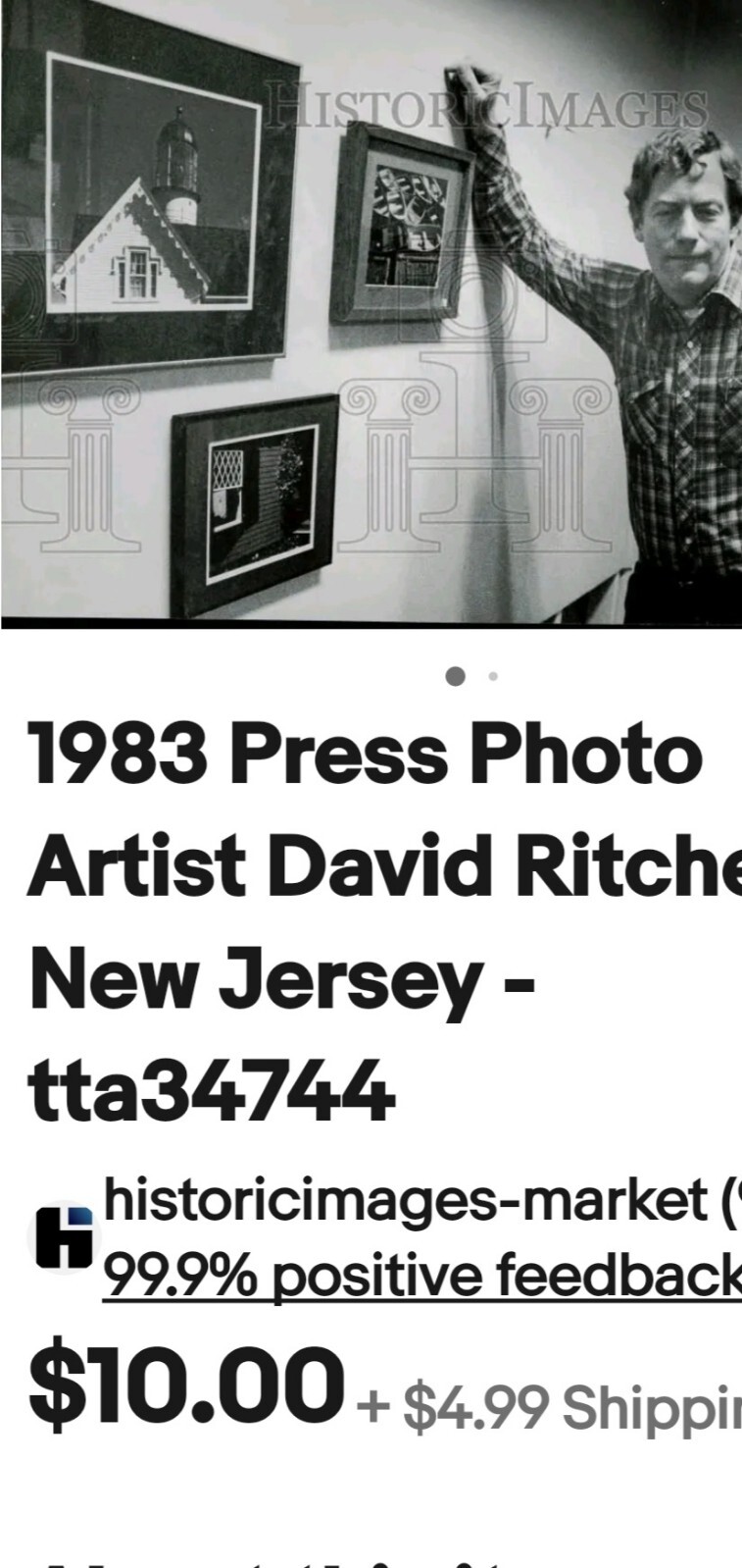 Photographic Art Work by David Ritchey. Signed and dated. Title: “grab bar”